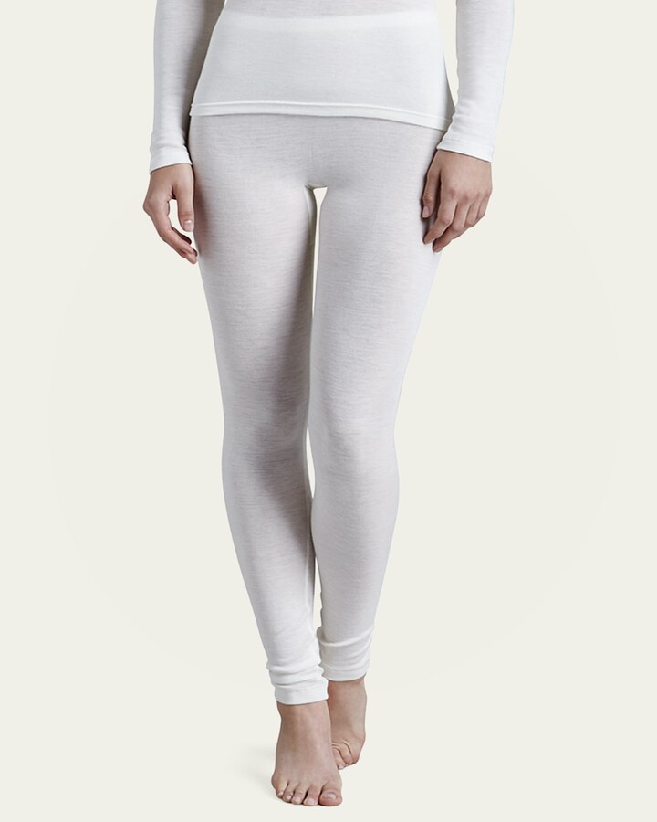 Wool & Silk Blend Leggings