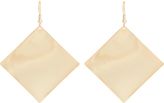 Thumbnail for your product : Kenneth Jay Lane Square Drop Earrings-Gold