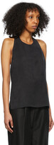 Thumbnail for your product : Filippa K Black Cupro Tank Top