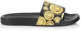Thumbnail for your product : Versace Medusa Coin Pool Slides