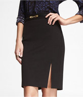 Thumbnail for your product : Express Studio Stretch High Waist Embellished Pencil Skirt