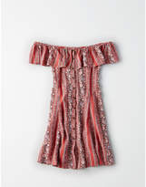Thumbnail for your product : American Eagle AE Printed Off-The-Shoulder Dress
