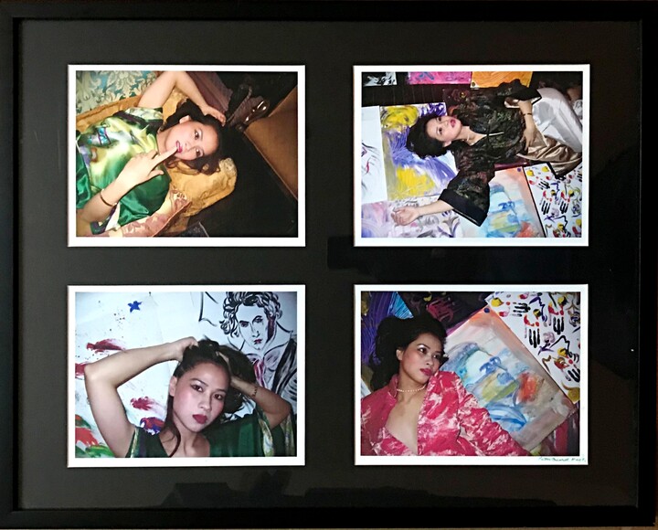 Peter Beard, Peter Beard -4 unique portraits of concert pianist Chau-Giang Thi Nguyen, Signed, 2006