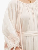 Thumbnail for your product : Innika Choo Embroidered Cotton Dress - Light Pink