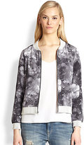 Thumbnail for your product : Townsen Lady Floral Silk Bomber Jacket