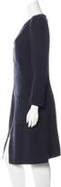 Thumbnail for your product : Leroy Veronique Wool Long Sleeve Dress