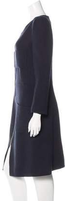 Leroy Veronique Wool Long Sleeve Dress