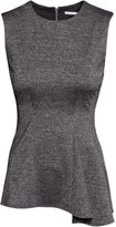 Thumbnail for your product : H&M Flared Top - Dark gray - Ladies