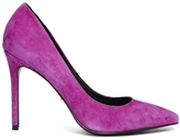 Thumbnail for your product : KG by Kurt Geiger Bailey Fuchsia Suede Heeled Court Shoes