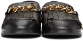 Thumbnail for your product : See by Chloe Black Mahe Slip-On Loafers