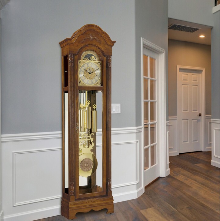 Ridgeway Kingsley Traditional Grandfather Chiming Floor Clock ShopStyle