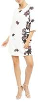 Thumbnail for your product : Dex Floral Print Three-Quarter Sleeve Shift Dress
