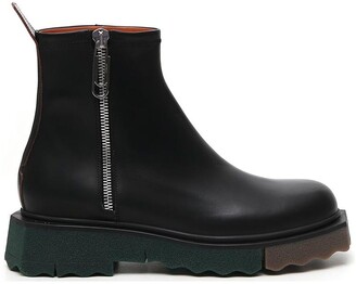 off white sample boots