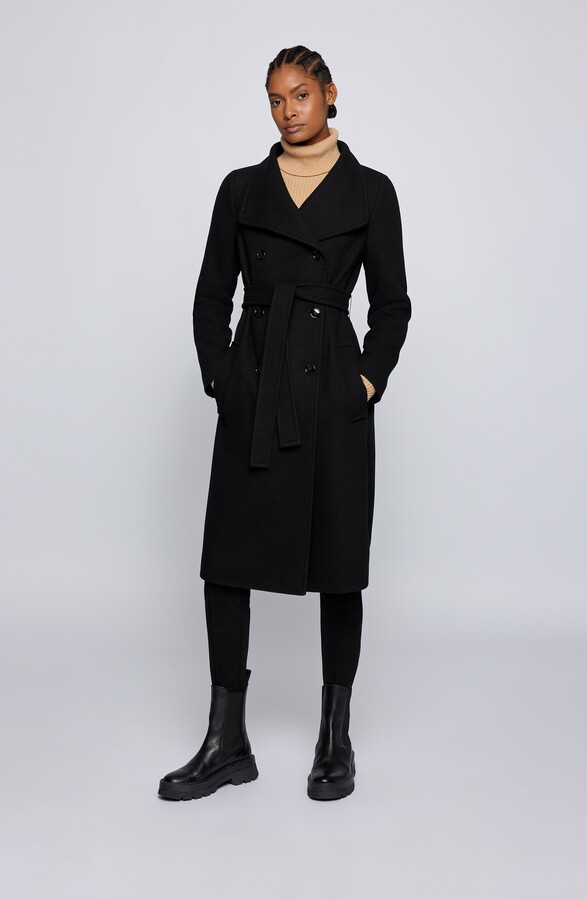 petite wool coats