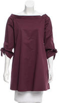 Thumbnail for your product : Tibi Long Sleeve Off-the-Shoulder Blouse w/ Tags