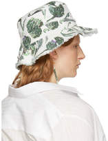 Thumbnail for your product : Jacquemus White Artichoke Le Bob Artichaut Bucket Hat