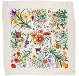 Thumbnail for your product : Gucci Flora Silk Scarf