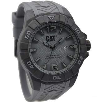 Caterpillar CAT Karbon Men's Watch Grey Dial 45.5 MM Grey Silicone K1.121.25.531