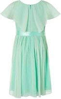 Thumbnail for your product : Monsoon Girls Ellie Cape Sequin Dress - Mint