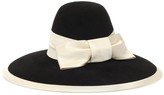 Thumbnail for your product : Gucci Bow-embellished felt hat