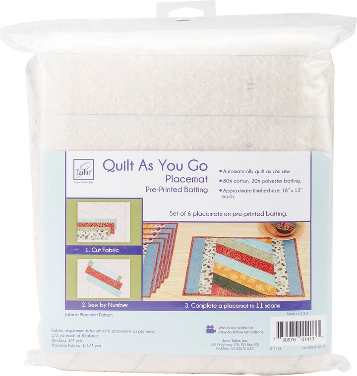 June Tailor Quilt As You Go Placemat 6/PkgJakarta ShopStyle
