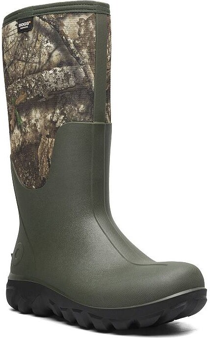 Classic Seamless Men's Waterproof Knee-High Boots
