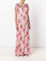 Thumbnail for your product : Giamba floral print long dress