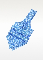 Thumbnail for your product : Forzieri Floral Print Silk Ascot
