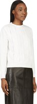 Thumbnail for your product : J.W.Anderson Ivory Box Pleat Sweatshirt