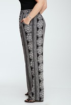 Thumbnail for your product : Forever 21 FOREVER 21+ Plus Size Medallion Print Palazzo Pants