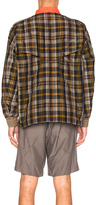 Thumbnail for your product : Kolor Contrast Collar Jacket