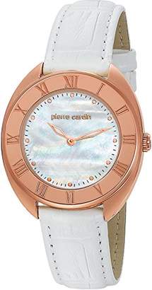Pierre Cardin Women's Quartz Watch Analogue Display and Leather Strap