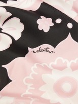 Thumbnail for your product : Valentino Garavani Floral-print Silk-satin Scarf - Pink Multi