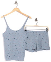 Thumbnail for your product : Lucky Brand Floral Print Cami & Split Shorts Pajama 2-Piece Set