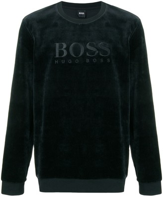 BOSS Logo Long-Sleeve Sweatshirt