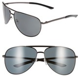 Thumbnail for your product : Smith Men's 'Serpico' 66Mm Polarized Sunglasses - Gunmetal/ Grey