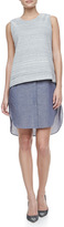 Thumbnail for your product : Derek Lam 10 Crosby Two-in-One Combo Tank Dress
