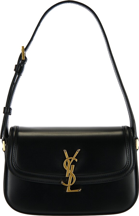 Saint Laurent Mini Solferino Bag in Black