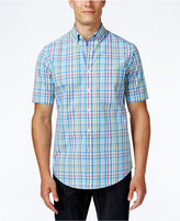 Thumbnail for your product : Club Room Men's Plaid Short-Sleeve Shirt, Only at Macy's
