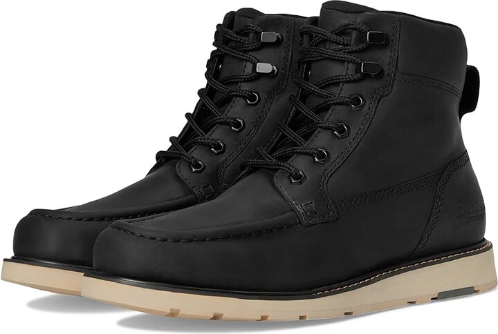 Dunham Brisco Men's Boots Black Leather : 8.5 2E, EVA/Lace/Leather