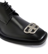 Thumbnail for your product : Balenciaga BB leather Derby shoes