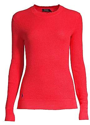 Polo Ralph Lauren Women's Long-Sleeve Cashmere Knit Sweater