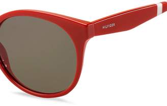 Tommy Hilfiger oversized round frame sunglasses