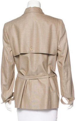 Carolina Herrera Wool Double-Breasted Coat