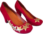 Thumbnail for your product : Manoush Red Velvet Heels