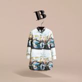Thumbnail for your product : Burberry Reclining Figure: Bunched Print Shirt Dress