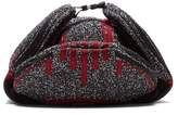 Thumbnail for your product : Prada Logo-jacquard Trapper Hat - Mens - Red Multi