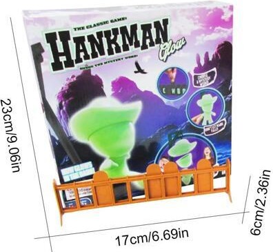 YINGHUA Magnetic Hangman Mystery Word Guessing Game Fun Word Game Travel Game for Kids & Adults Family Party Games