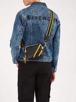 Thumbnail for your product : Givenchy Mc3 Leather Cross Body Bag - Mens - Black Yellow