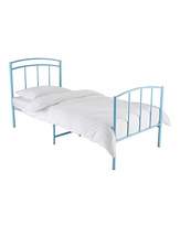 Thumbnail for your product : Fashion World Metal single Bed